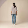 Women’s French Terry Oversized T-Shirt Ash
