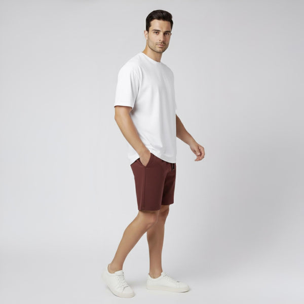 Men Short Maroon