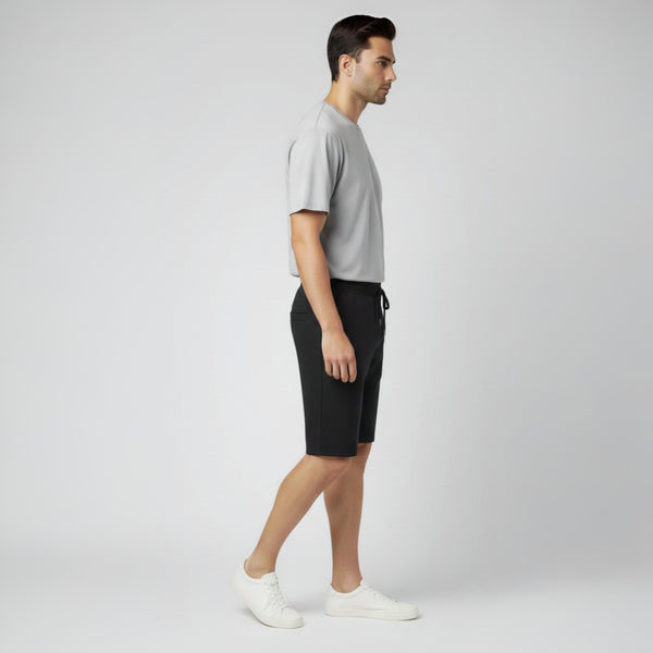 Men Casual Short Black
