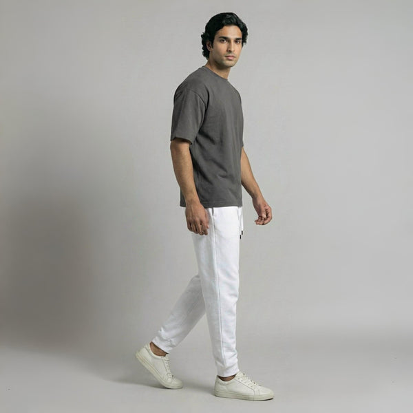Men White Jogger