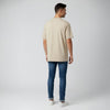 Men French Terry Oversized T-Shirt Smoke Grey