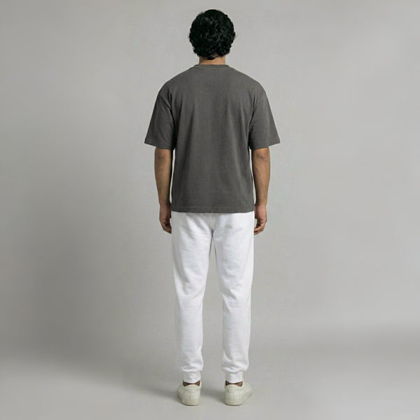 Men White Jogger