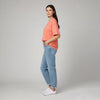 Women’s French Terry Oversized T-Shirt Dusty Cedar