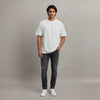 Men 100% Cotton Oversized T-Shirt White