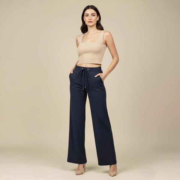 Women’s Wide Leg Pant Navy
