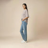 Women’s French Terry Oversized T-Shirt Ash