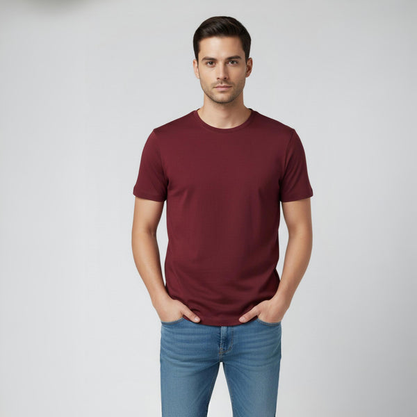 Regular T-Shirt Wine