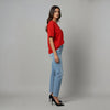Women’s 100% Cotton Oversized T-Shirt Red