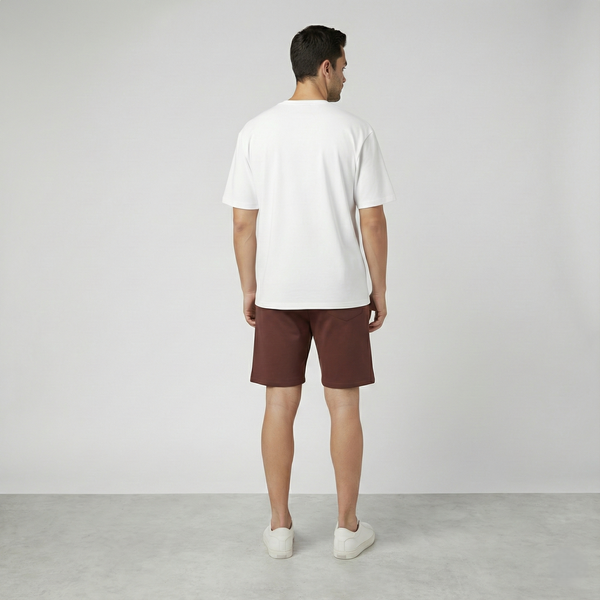 Men Short Maroon