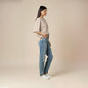 Women’s French Terry Oversized T-Shirt Smoky Grey