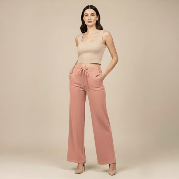 Women’s Wide Leg Pant Dusty Cedar