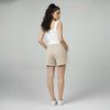 Female Premium looper Shorts Buff