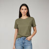 Women’s Regular T-Shirt Moss Green