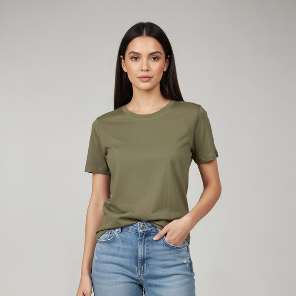 Women’s Regular T-Shirt Moss Green