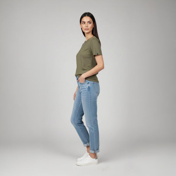 Women’s Regular T-Shirt Moss Green