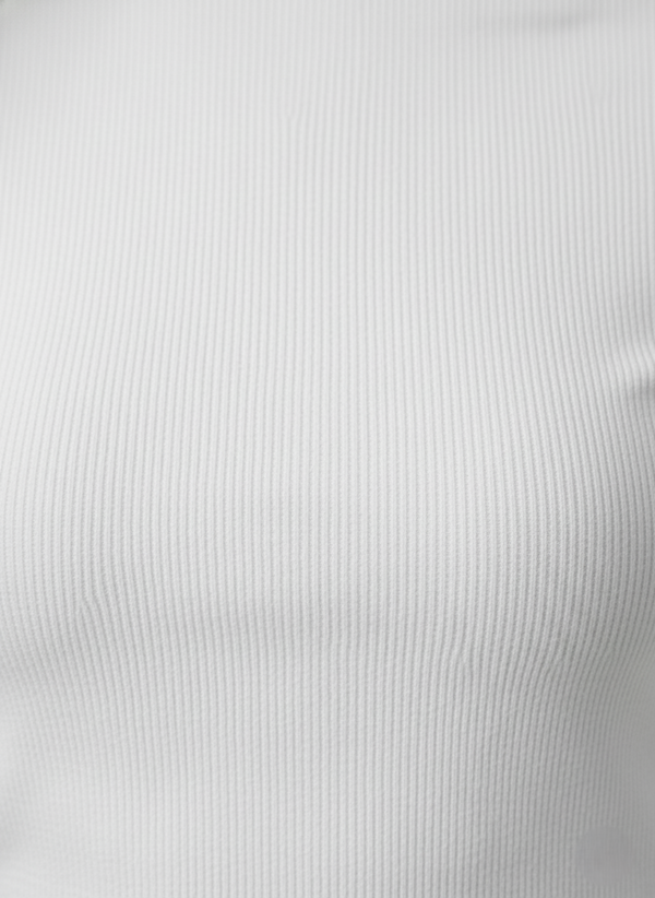 Crop Top Full Sleeve White