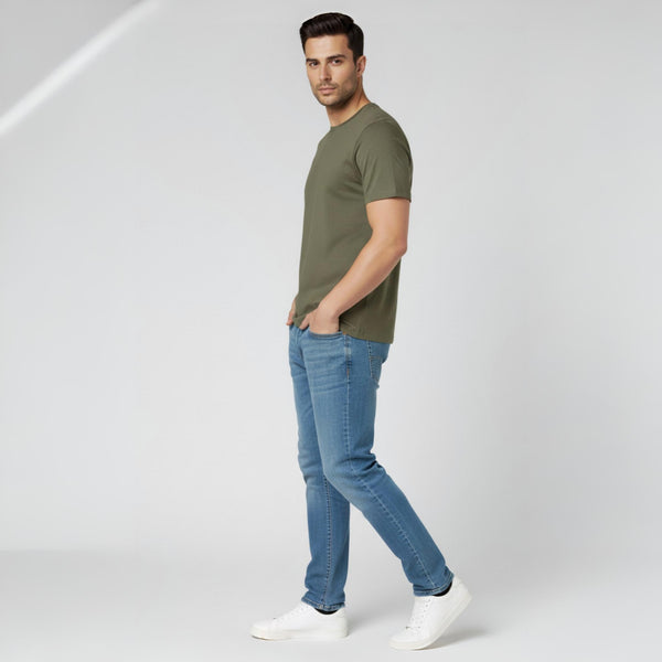 Regular T-Shirt Moss Green