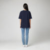 Women’s French Terry Oversized T-Shirt Navy