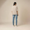 Women’s French Terry Oversized T-Shirt Smoky Grey