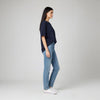 Women’s French Terry Oversized T-Shirt Navy