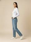 Crop Top Full Sleeve White