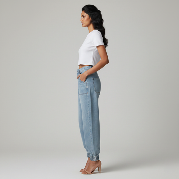 Women Regular Crop Top white