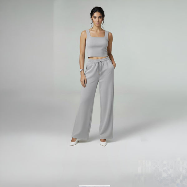 Women’s Wide Leg Pant Ash