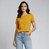 Women’s Regular T-Shirt Mustard