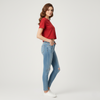 Women Regular Crop Top Red