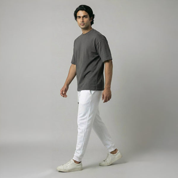 Men White Jogger