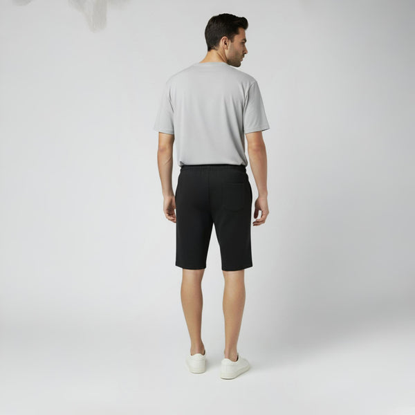 Men Casual Short Black