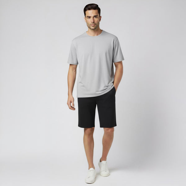 Men Casual Short Black