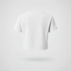 Women Regular Crop Top white