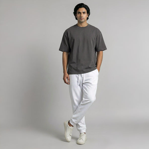 Men White Jogger