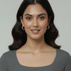 Women’s Square Neck Cotton Crop Top Ash